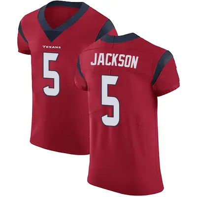 Men's Kearis Jackson Houston Texans Alternate Vapor Untouchable Jersey - Red Elite