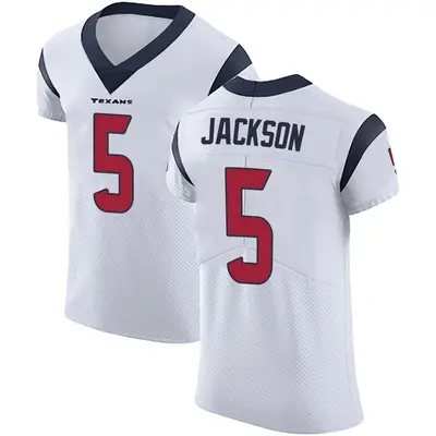Men's Kearis Jackson Houston Texans Vapor Untouchable Jersey - White Elite