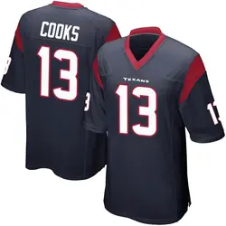 Youth Brandin Cooks Houston Texans Team Color Jersey - Navy Blue Game