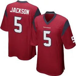 Youth Kearis Jackson Houston Texans Alternate Jersey - Red Game